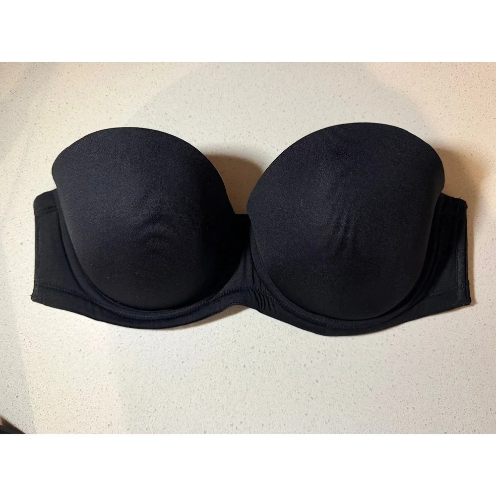 Wacoal Womens Red Carpet Strapless Bra Black 38C